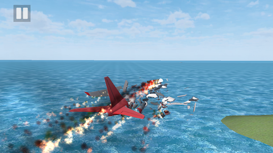 Real Plane Crash Simulator 3D