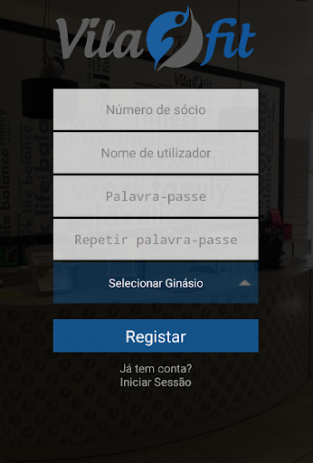 Android application VilaFit - OVG screenshort