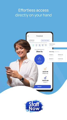 Screenshot of StaffNow