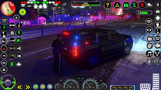 警察 車 駕駛 車 遊戲