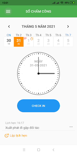 Sổ Chấm Công Screenshot 1 - AppWisp.com