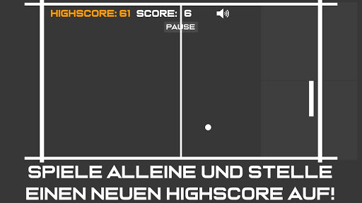 Android application Modern Pong screenshort