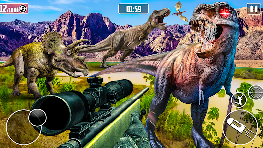 Jurassic Dinosaur 3d Hunting