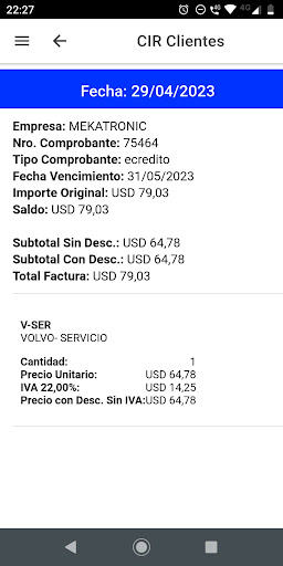 CIR Cuentas Screen 3