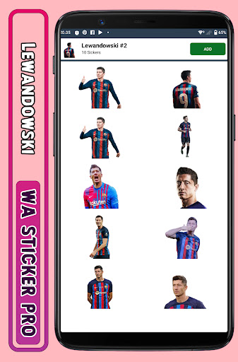 Lewandowski - WA Sticker Pro Screen 3
