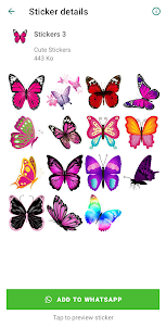Stickers Butterfly - WASticker