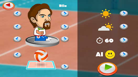 Head Volleyball - Head Ball 1.1 APK + Мод (Unlimited money) за Android