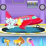Cover Image of Tải xuống Kids Airplane: Fun Wash Games  APK