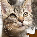 Cover Image of डाउनलोड ジグソーパズル 猫 LOVE  APK