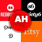Top 4 Shopping Apps Like ArtHub (RedBubble, Society6, Etsy) - Best Alternatives