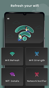 Wifi Refresh & Signal Strength MOD APK (Pro Unlocked) 1