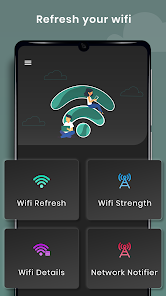 Screenshot 1 Wifi Refresh & Signal Strength android