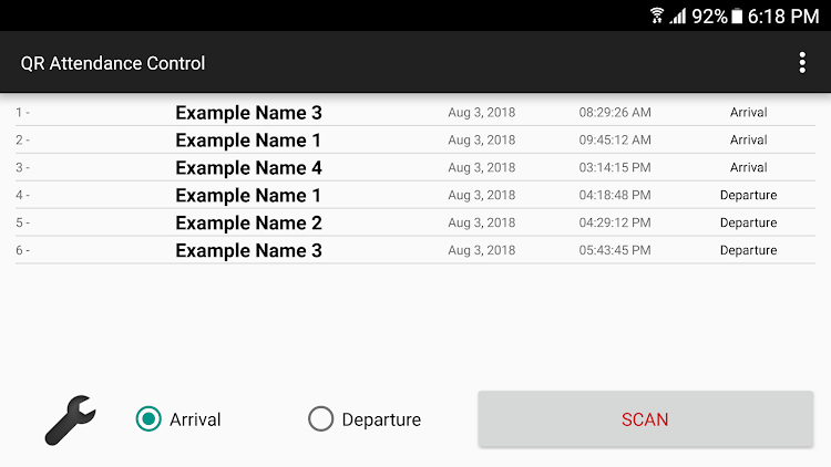 QR Attendance Control (Admin) - 3.0 - (Android)