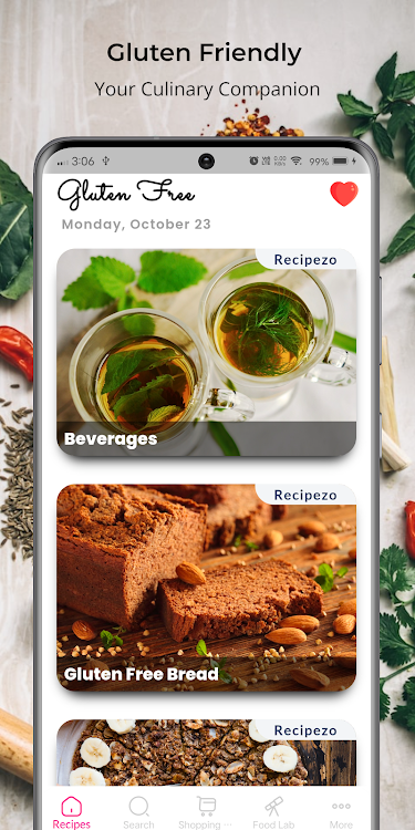 Gluten Friendly Recipes - 1.0.4 - (Android)