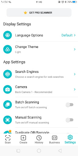 Android application QR Code Reader Barcode Reader screenshort