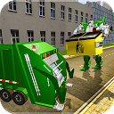 App herunterladen Real Robot Transformation Garbage Truck D Installieren Sie Neueste APK Downloader