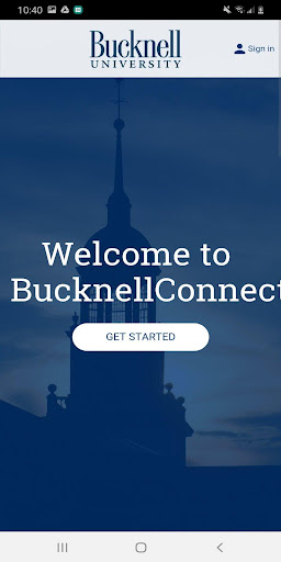 BucknellConnect Screen 2