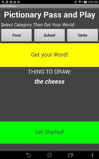 Android application Spanish Picture Guesser screenshort