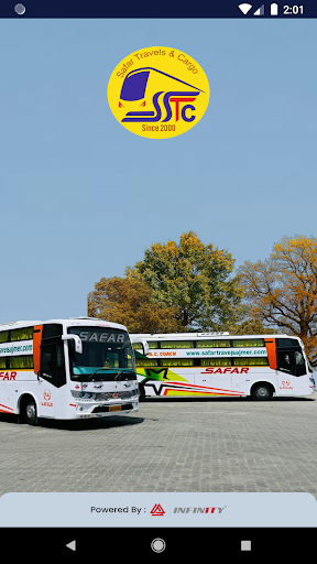 Android application Safar Travels & Cargo screenshort