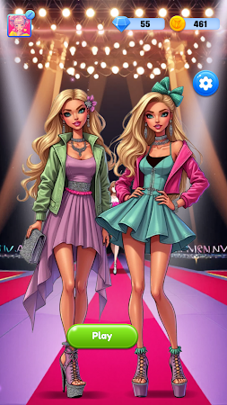 Game screenshot Fashion Stylist dress up games mod apk