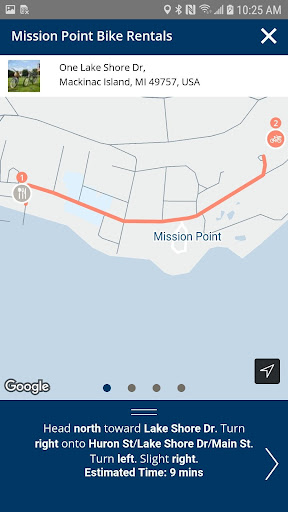Screenshot of Visit Mackinac Island Michigan