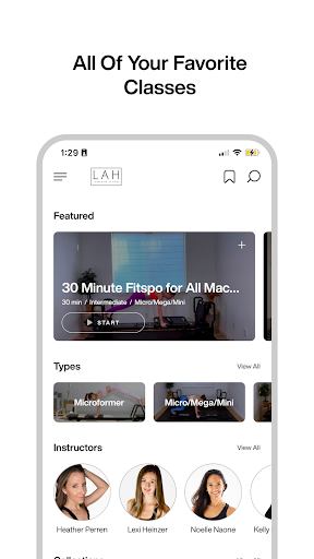 Lagreeing at Home On Demand Screen 2