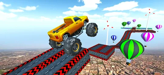 Monster Trucks 3D- Mega Ramps