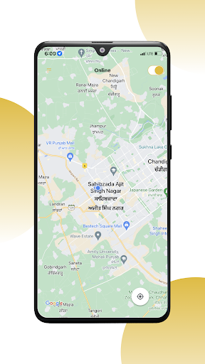 Android application Taxi GH Driver screenshort