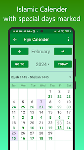 Hijri calendar & Islamic tools