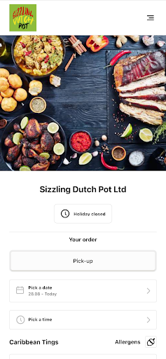 Android application Sizzling Dutch Pot Ltd screenshort