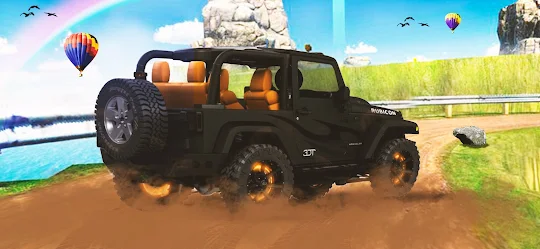 Offroad Jeep Drive: Mud Racing