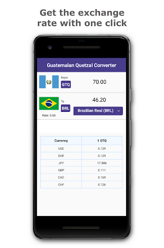 Guatemalan Quetzal Converter Screen 2