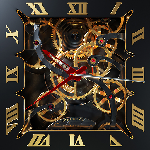 Tourbillon 3D Watch Wallpaper and Keyboard