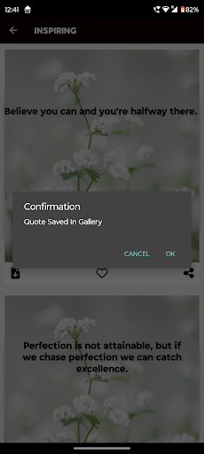 QuotesApp Screen 3