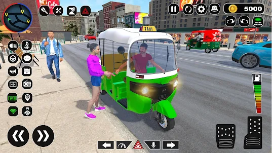 Rikshaw Simulator 3D
