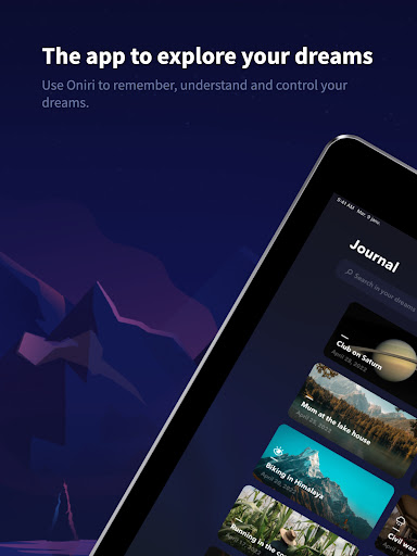 Screenshot of Oniri - Your Dream Journal