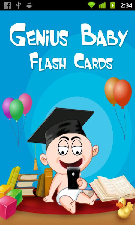 Genius Baby Flashcards 4 Kids - 1.7 - (Android)