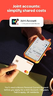 Monzo Bank - Mobile Banking Screenshot