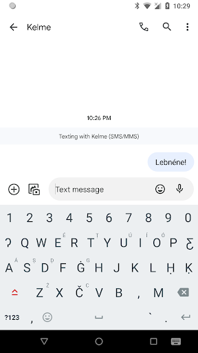 Android application Lebnéne - Lebanese Keyboard screenshort