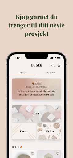 Knitandnote: Knitting app Screen 3