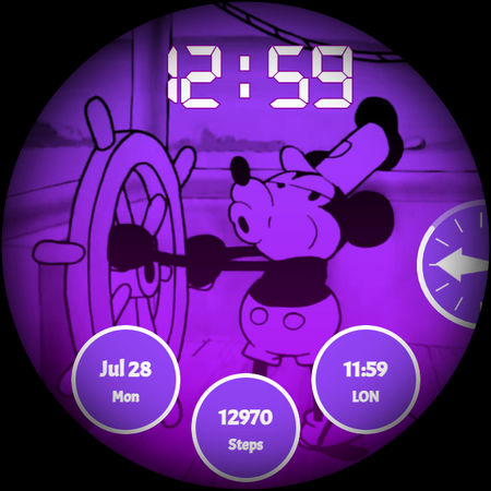 Steamboat Mouse Watch Face screenshot 14