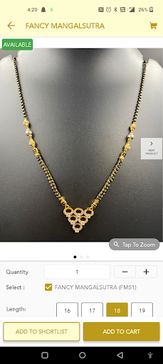 Gandhi Jewellers Screen 3