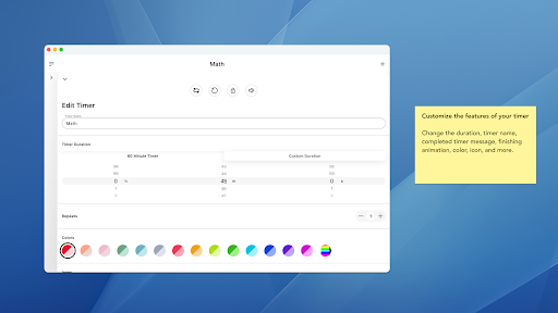 Screenshot of Time Timer Visual Productivity