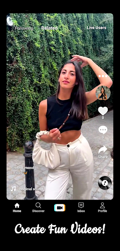 Android application ShortNot - Fun Short Videos screenshort