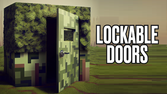 Camouflage Doors Addon in MCPE