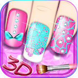 Cute Nails  -  3D Princess Games icon