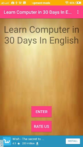 Learn Computer In English