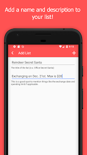 Simple Secret Santa Generator 3.0.8 APK screenshots 1