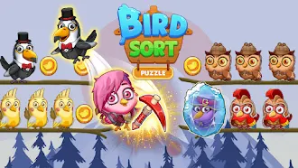 Game screenshot Bird Sort Puzzle Color Game mod apk