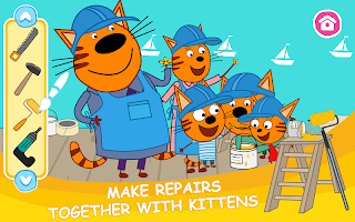 Kid-E-Cats: Housework Educational games for kids